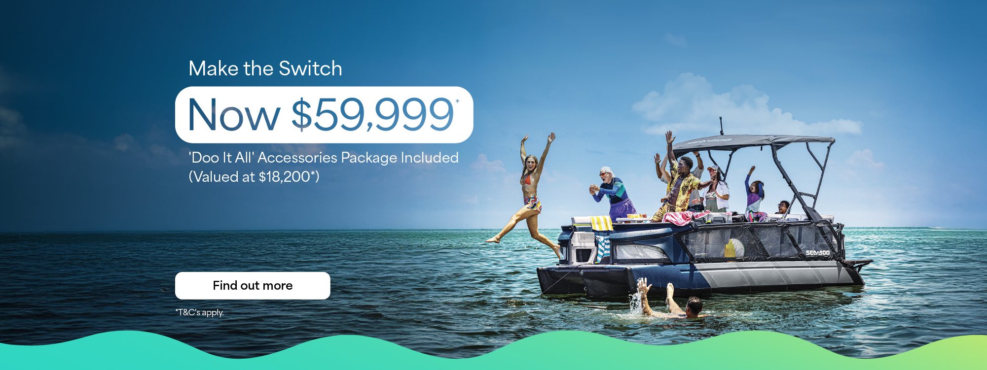 AU Q3 Sea-Doo Switch Retail Campaign 2025