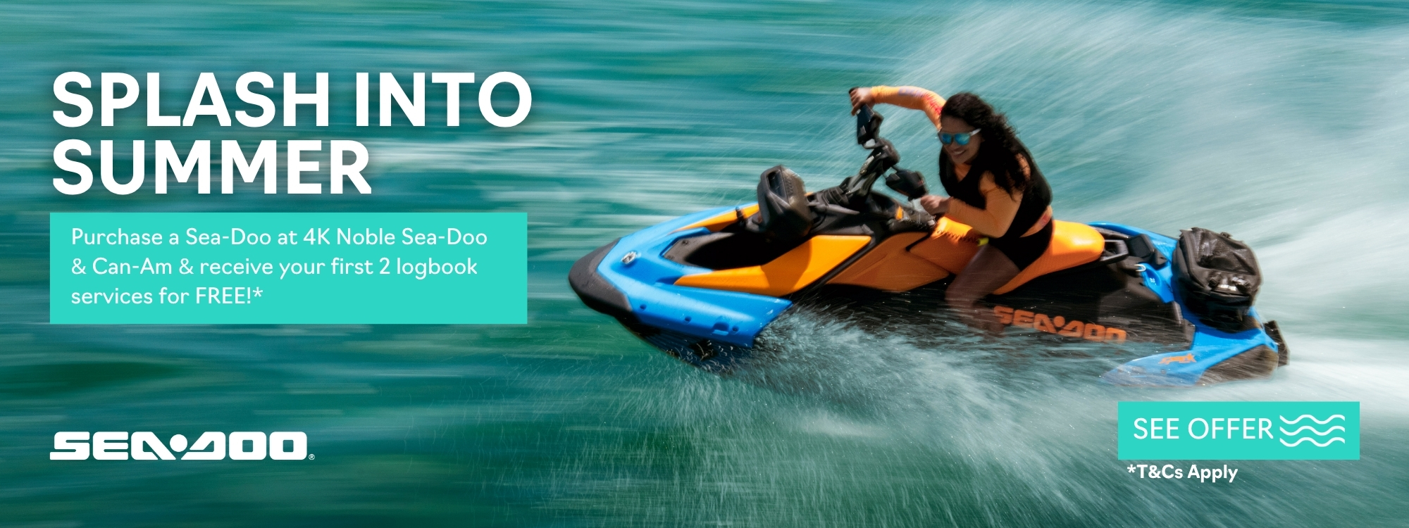 Splash into Summer Servicing Offer