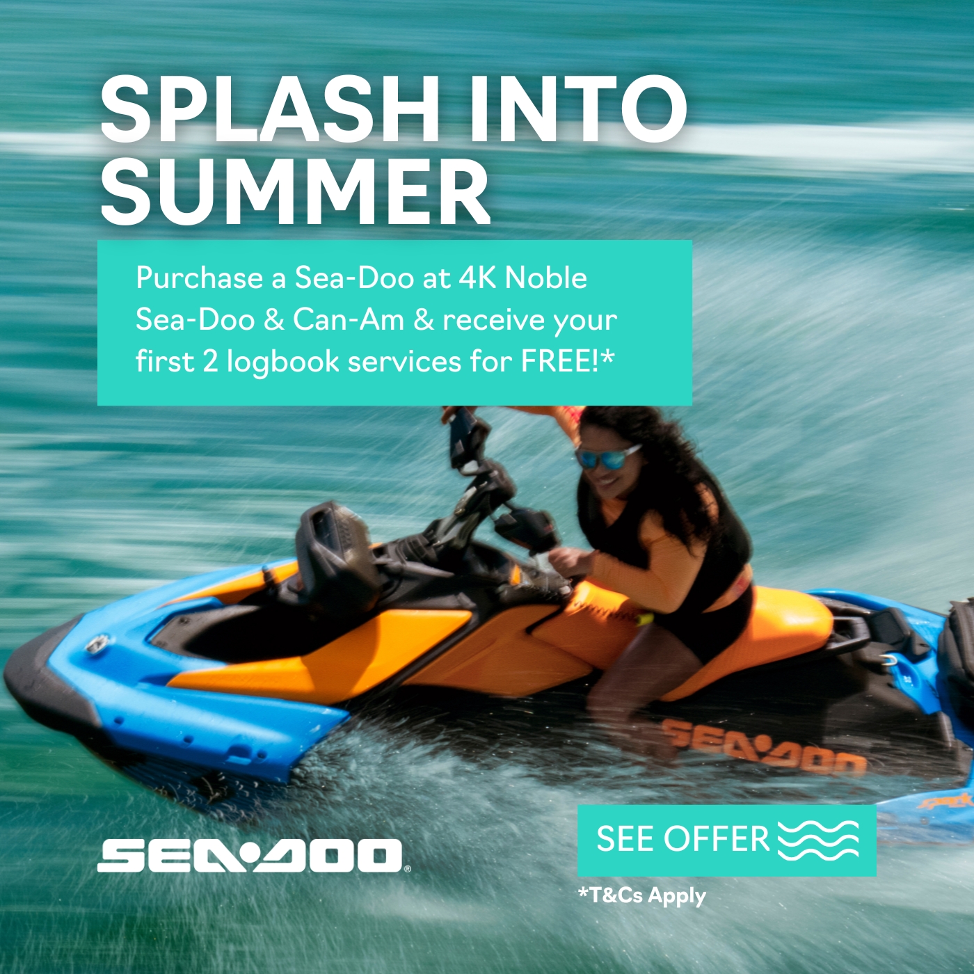 Splash into Summer Servicing Offer