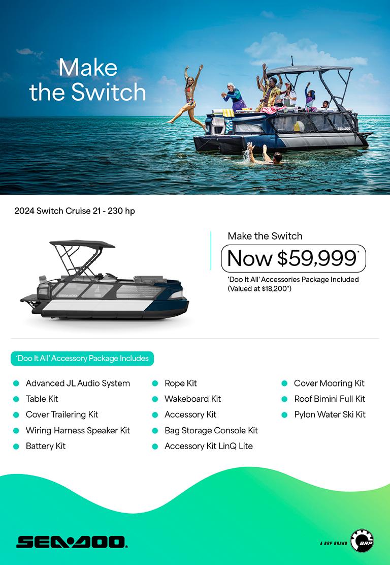 AU Q3 Sea-Doo Switch Retail Campaign 2025